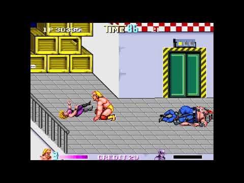 Double Dragon Reloaded Alternate - Hulk Hogan speed run playthrough no death
