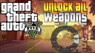 Grand Theft Auto V: Unlock all Weapons Cheat
