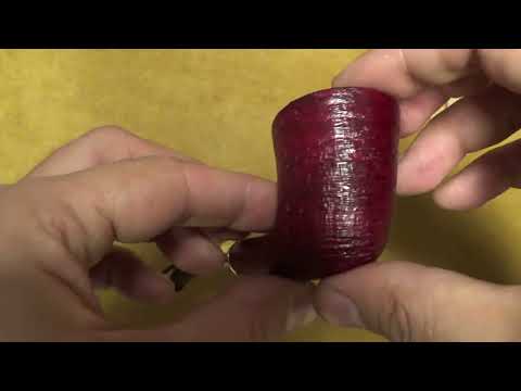Pipa Dunhill Ruby Bark gruppo 4 - 4135 (2024) - con vera in argento 10mm - DHRB53
