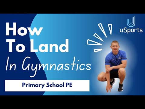 How To Teach Landing In A Gymnastics PE Lesson