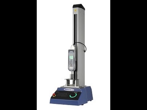 Mecmesin MultiTest dV Test Stand with VectorPro Lite Software - Video by Mecmesin