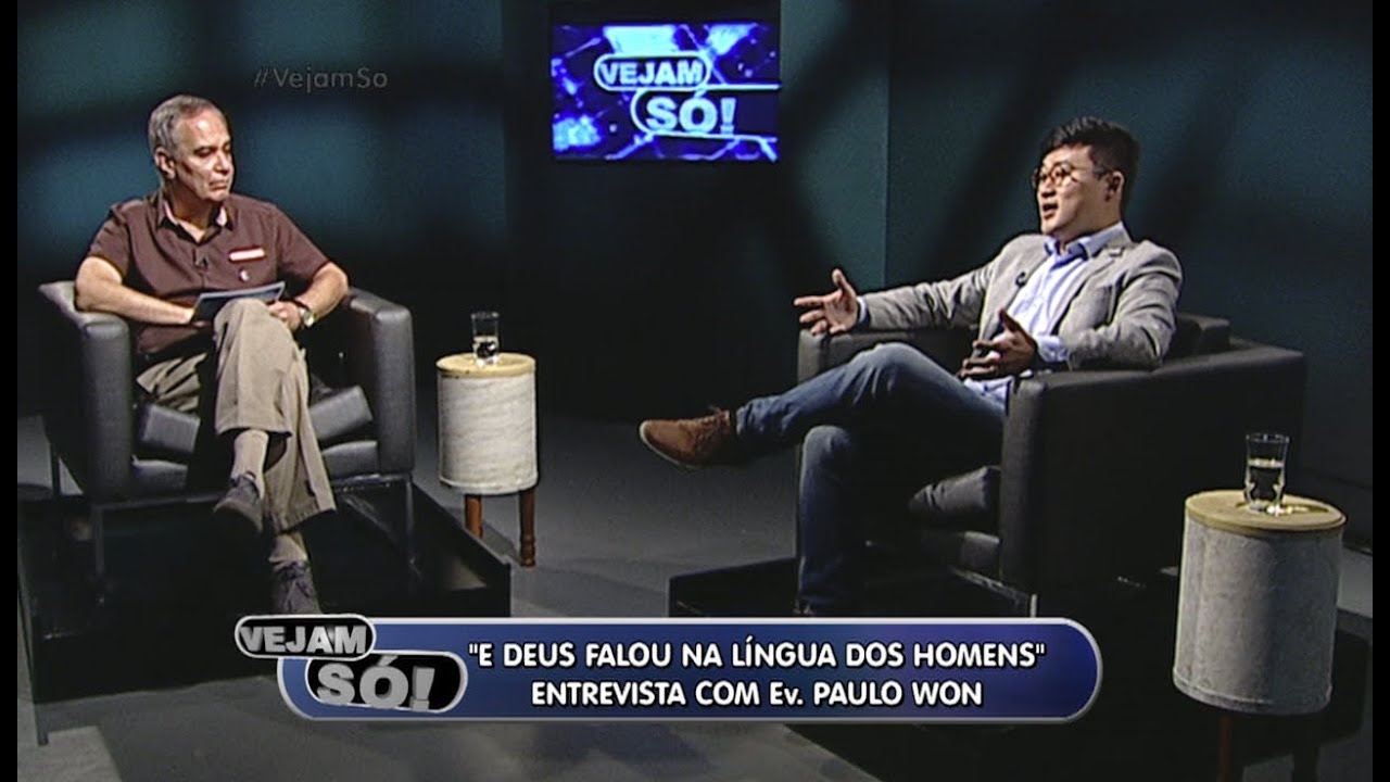 ENTREVISTA PAULO WON | VEJAM SÓ | E DEUS FALOU NA LÍNGUA DOS HOMENS