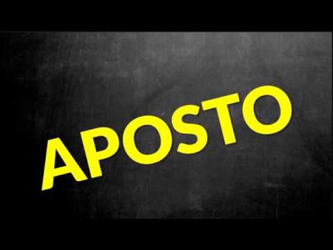 📌Aprenda APOSTO de uma vez por todas [Prof. Alda]