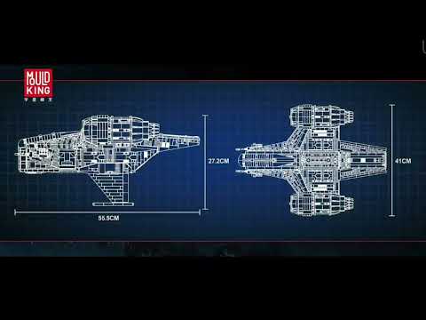 LuckiestToys - Mould King 21023 StarWars UCS The Razor Crest 75331