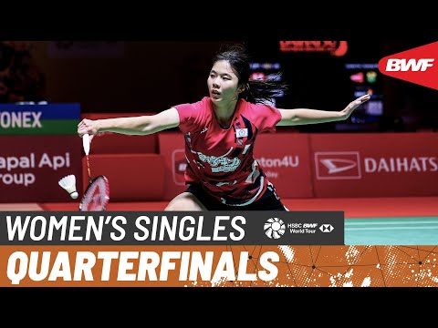DAIHATSU Indonesia Masters 2025 | Nguyen Thuy Linh (VIE) vs. Sung Shuo Yun (TPE) | QF