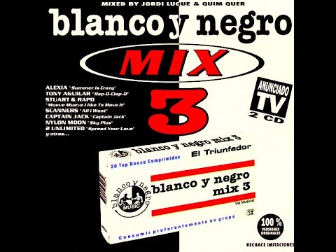 BLANCO Y NEGRO MIX 3 - MIX LONG (1996) @djmoryschannel