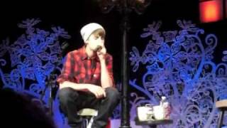 Justin Bieber At Massey Hall -Silent Night :)
