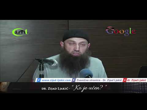 Ko je učen - dr. Zijad Ljakić