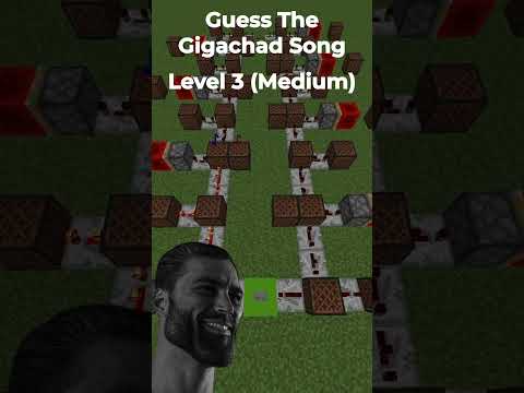 Guess The Song | Gigachad | Minecraft Note Blocks