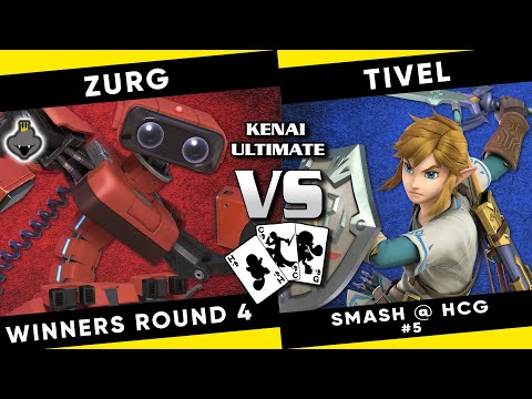 Smash @ HCG 5 - Tivel (Link) vs Zurg (ROB, King K Rool)