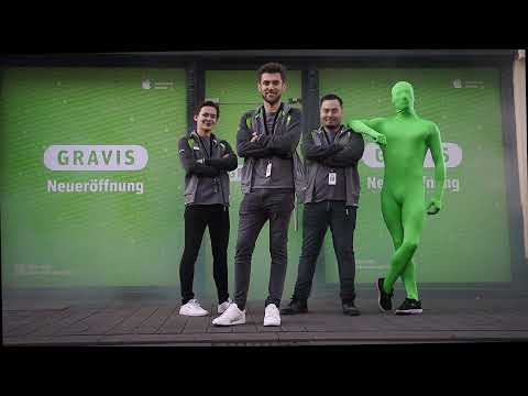 Kinospot zur Eröffnung des GRAVIS Stores in Erfurt