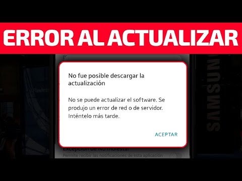 Cómo solucionar ‘Error de actualización de software’
