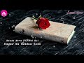 Kaash Mera Dil Bhi Koi Kagaz Ka Tukda Hota Samzu Status