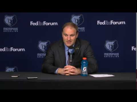 MEMvSAC: Grizzlies Postgame Press Conference - 12/21/19
