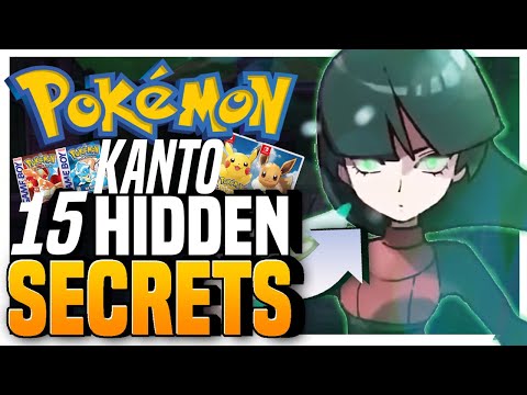 15 Hidden SECRETS From Kanto!