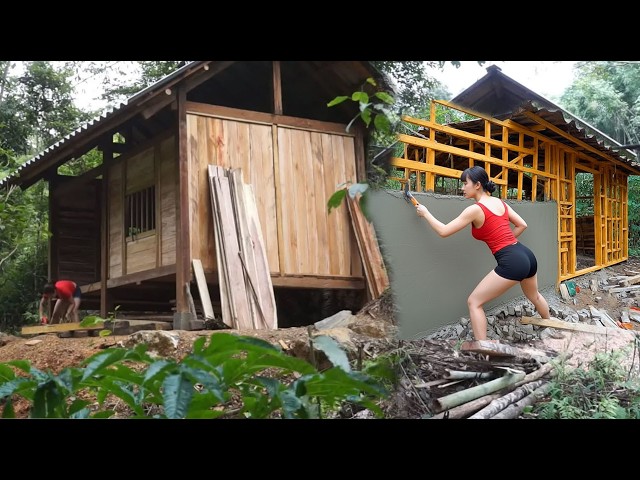 The talented girl returns to the forest building farm and building new house / Start To Finish