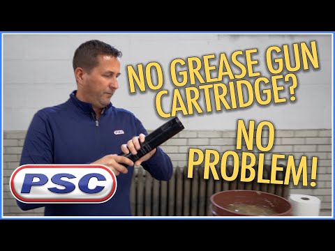 How To Fill Your Grease Gun Using A Pail or Drum | Grease Gun HACK