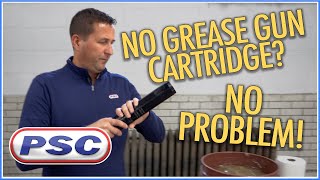 How To Fill Your Grease Gun Using A Pail or Drum | Grease Gun HACK