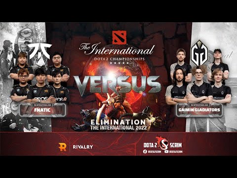 Fnatic vs Gaimin Gladiators - The International 2022: Playoffs - Elimination - BO1