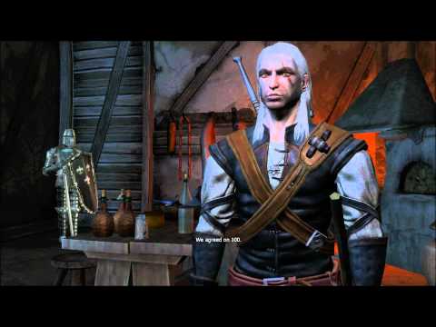 Let's Play The Witcher *blind*-Part 23- The Drunk WItcher