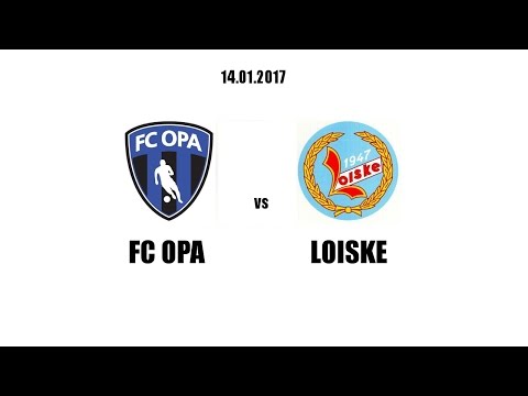 14.01.2017 FC OPA - Loiske klo 19 1. divisioona