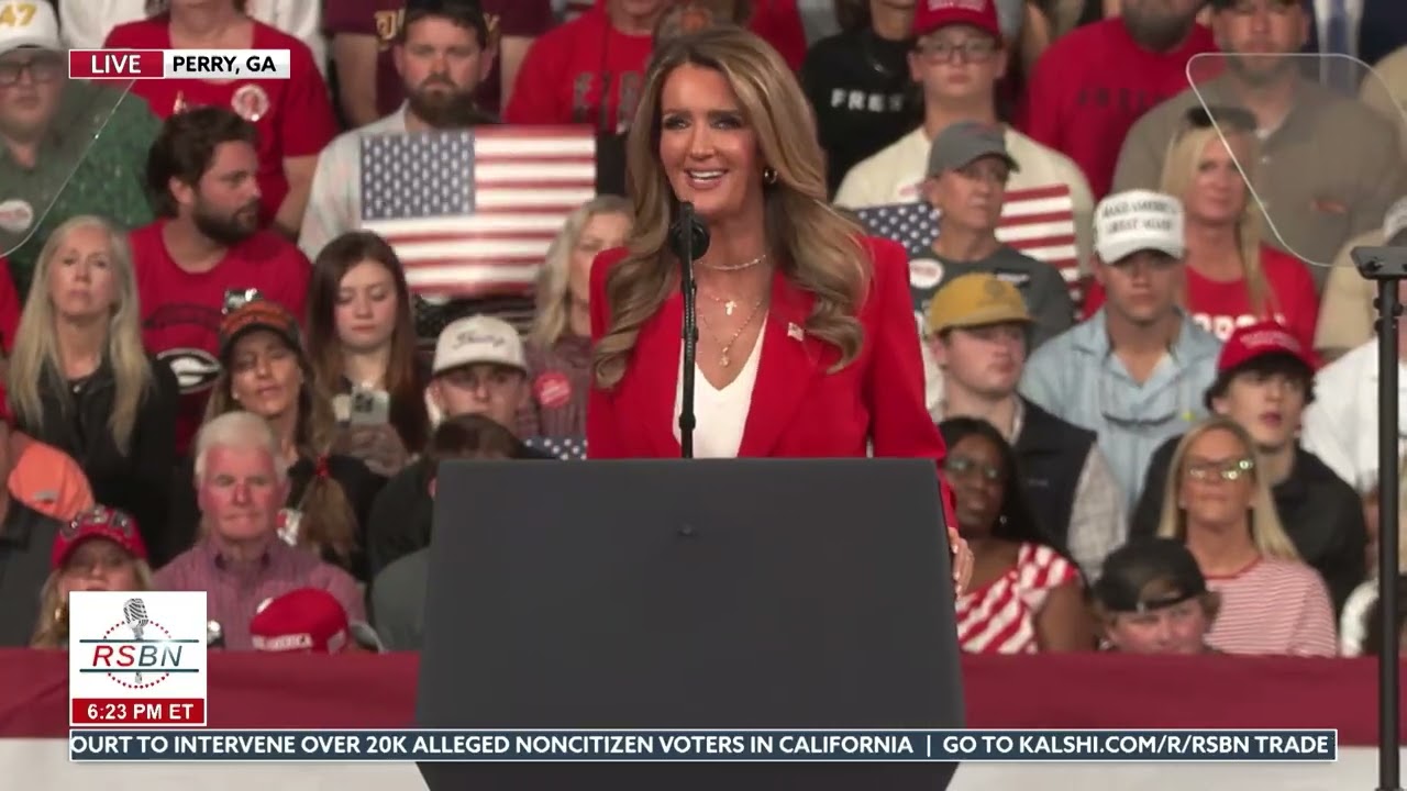 Kelly Loeffler Full Speech at Trump Rally in Perry, Georgia | 10/24/2026