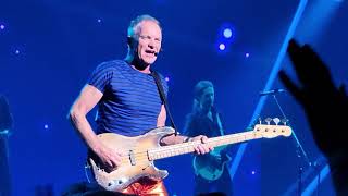 Sting - &quot;Walking on the Moon&quot; &amp; &quot;So Lonely&quot; - Las Vegas - 11/13/2021