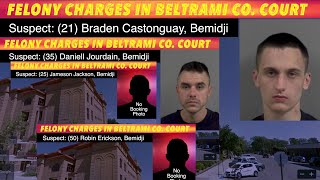 Recent Felony Charges In Beltrami District Court In Bemidji