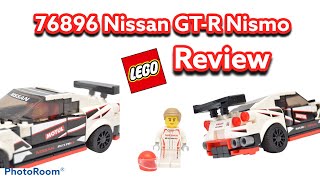 YouTube thumbnail: LEGO 76896 Speed Champions Nissan GTR Nismo Review