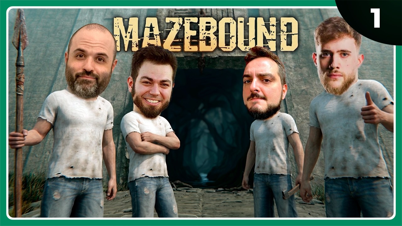 ENTRAMOS AL LABERINTO EN COOP (c/ Carola, Serpi, Zellen) | MAZEBOUND Gameplay Español