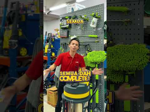 Sekarang Abang Yang Nak Buka Carwash Tak Yah Pening, Kat Sini Satu Tempat Semua Ada!