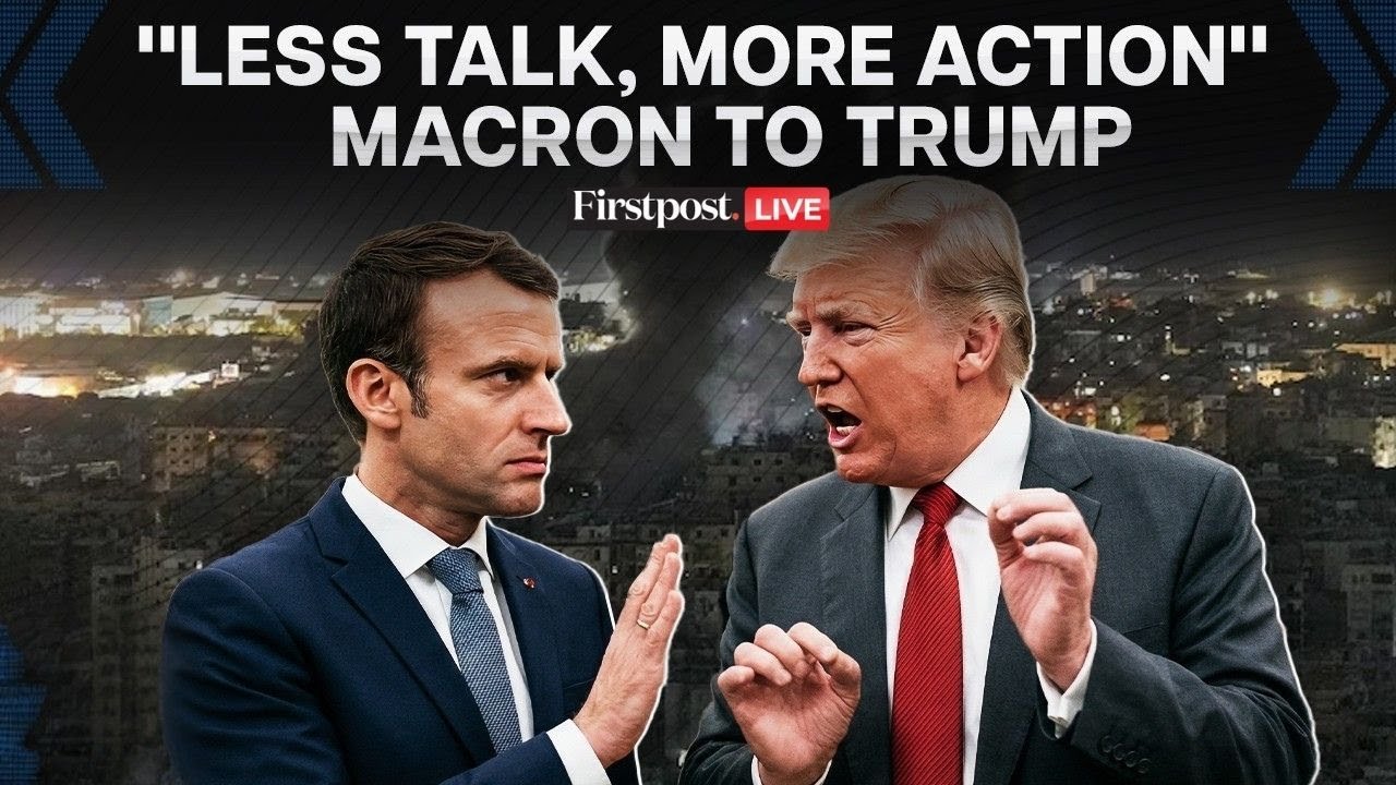 Macron vs Trump LIVE: France's Macron Responds To Trump's Threats over Iran & NATO in South Korea |