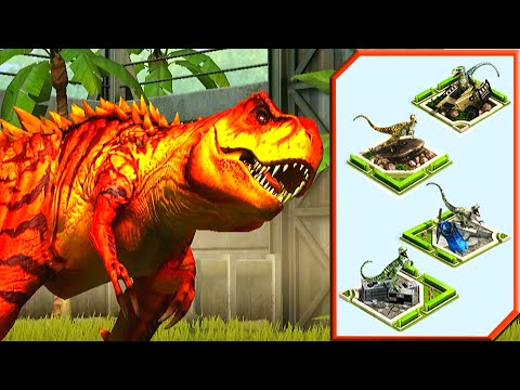 FAMYLI TYRANNOSAURUS REX TOURNAMENT SQUAD MEMBER PACK COMING SOON | JURASSIC WORLD THE GAME