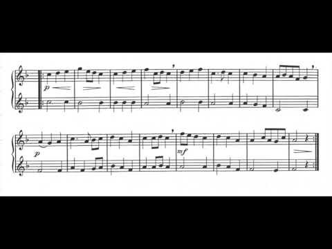 Voxman Selected Duets for Trumpet Vol. 1 (Pg 20 - No. 17) Brooks Holmes, Trumpet