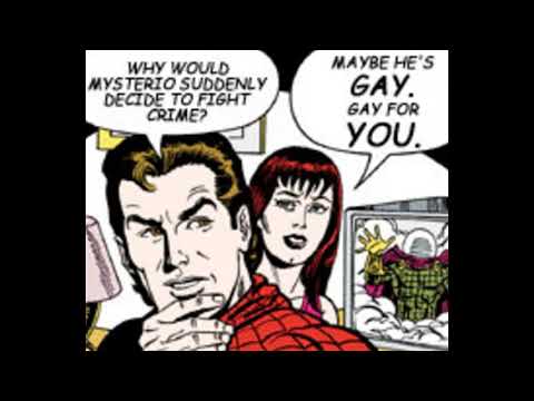 Mysterio is gay for Spider-Man