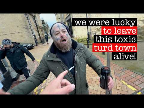 We Visited ENGLAND’S WORST TOWN with one of the HIGHEST CRIME RATES. We Were LUCKY to GET OUT ALIVE!