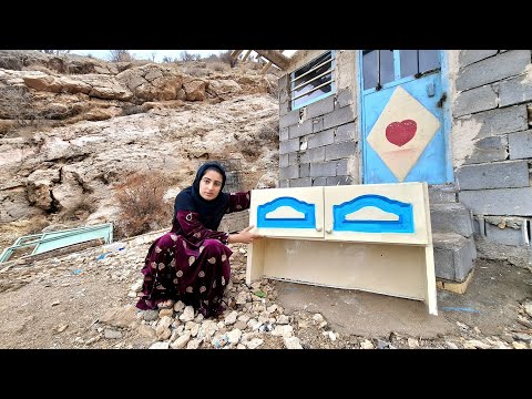 Narges' dream came true... a new beginning in a new home
