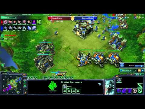 SC2 IEM Kiev 2012 semifinal MMA (T) vs Zenio (Z) - game 2: MMA's POV
