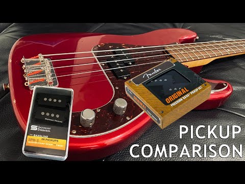 Fender Original '62 Pickup VS Seymour Duncan SPB-3 | Nate Mendel Precision