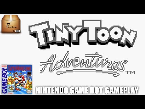 Tiny Toon Adventures: Babs Big Break (1992) Nintendo Game Boy Gameplay | Pättibox