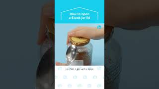 How to open a stuck jar lid [Tip. 05]