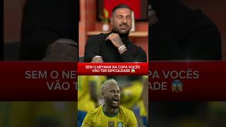QUARESMA DA SUA OPINIÃO SOBRE NEYMAR 😱 #futebol #brasil #football #shorts #neymar #jogos
