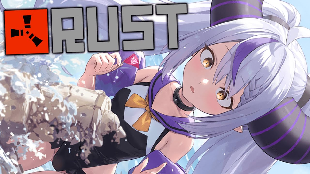 【RUST】スト鯖RUST 2回目!生業を見つけてスクラップたくさん大成功作戦__【ラプラス・ダークネス/ホロライブ】