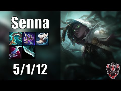 Senna vs Pyke SUPPORT - Patch 12.20 euw1 GRANDMASTER