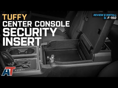 2015-2018 F150 Tuffy Center Console Security Insert - Flow-Through Center Console Review & Install