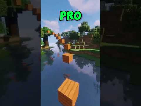 Power On Gaming - Minecraft parkour gameplay #shorts