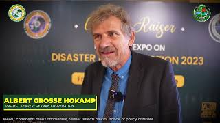 Mr. Albert Grosse Hokamp (Project Leader) from German Cooperation