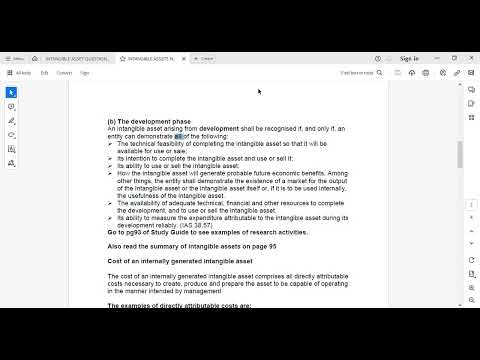 IAS38 INTANGIBLE ASSETS