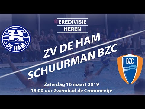 Zaterdag 16 maart 19:30 uur De Ham Heren 1 - Schuurman BZC Heren 1