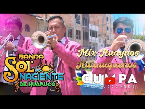MIX HUAYNOS HUANUQUEÑOS 2023 CANTADITOS - BANDA SOL NACIENTE DE HUÁNUCO - PERÚ